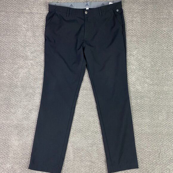 Adidas Pants Men's 36 x 32 Measures 38 x 30 Black Ultimate 365 Tapered Golf Pant - Picture 1 of 15